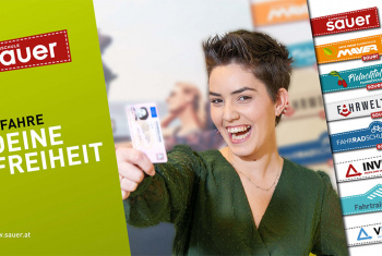 Die Agenturbegleitung "Fahrschule Sauer"